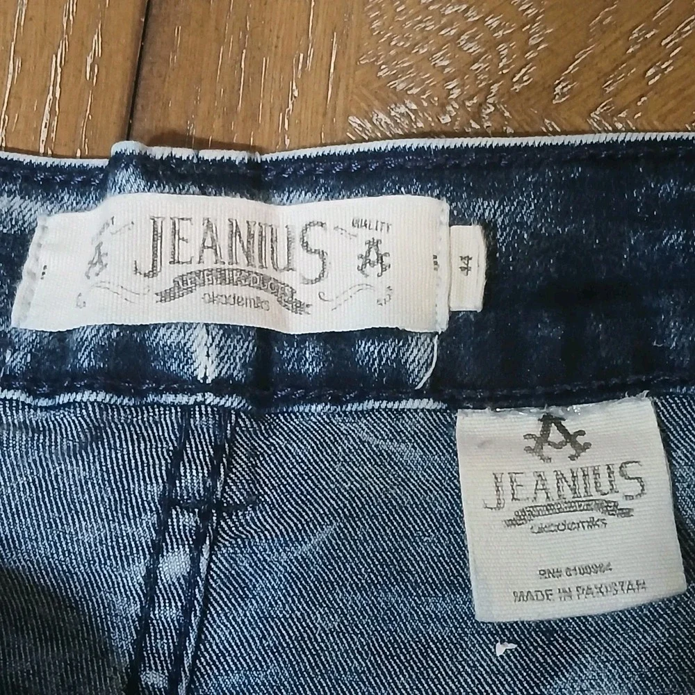 Akademiks Jeanius Level Products‎ Shorts Men Sz 44 Streetwear  Y2K  Urban HipHop